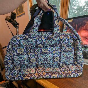 Vera Bradley Duffle With Strap